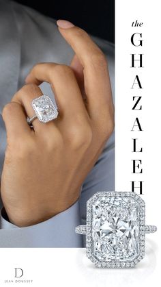 a man in a suit and tie holding a diamond ring with the caption, the glazeeh