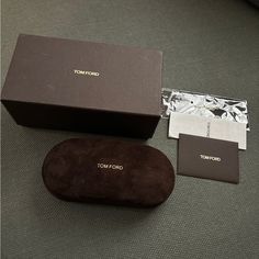 Tom Ford Sunglass Case Only Comes With Box, Hard Case, Cleaning Cloth, Authenticity Card. Brand New Ford Accessories, Tom Ford Sunglasses, Womens Toms, Hard Case, Cleaning Cloth, Tom Ford, Sunglasses Accessories, Sunglasses Case, Ford