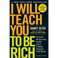 the cover of i will teach you to be rich by ramit sefth