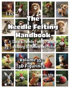 Needle felting is a captivating and versatile crafting technique that involves transforming loose wool fibers into a solid and sculpted form using a specialized barbed needle. This art form has gained popularity for its therapeutic and creative aspects, allowing individuals to express their artistic inclinations and create intricate, three-dimensional designs. The process of needle felting begins with raw wool or roving, which is the unspun and untwisted fibers of sheep's wool. Crafters use a felting needle, equipped with tiny barbs along its shaft, to repeatedly poke and compact the fibers. The barbs catch and tangle the wool, gradually shaping it into the desired form. As the wool is compacted, it binds together, creating a sturdy and textured surface. Artists and hobbyists use needle fe Felted Wool Crafts, Felt Jewelry, Miniature Animals, Wool Crafts, Felted Wool, Felt Art, Felt Ornaments, Cute Crafts, Sheep Wool