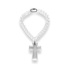 Turn heads with this 21-inch transparent acrylic Cuban link necklace, featuring a bold, simple cross pendant. Inspired by hip hop fashion, this unique piece combines an edgy, modern aesthetic with a touch of classic style. The clear acrylic links offer a contemporary twist, while the chunky cross pendant adds a striking, minimalist statement. Perfect for the man who loves to push fashion boundaries, this necklace is a standout accessory that enhances any look with its distinctive design. Whether he's into urban streetwear or simply enjoys making a statement, this piece is sure to become a favorite in his collection. Looking for a gift that's as unique as he is? This necklace is an ideal choice for birthdays, holidays, or just because. Celebrate his bold style and individuality with this ey Hip Hop Mode, Ice Necklace, Mode Hip Hop, Cuban Link Necklace, Simple Cross, Unique Gifts For Him, Acrylic Jewellery, Jewelry Unique, Street Wear Urban