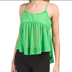 Free People Movement High-Low Crop Top Spaghetti Straps Neon Green New With Tags Size Xs Green Super Soft And Lightweight Free People Movement Catch Me Drift Camisole Top High Low Drop Bungee Cord Spaghetti Straps Spring Beach Camisole With Built-in Bra, Casual Summer Camisole With Built-in Bra, Casual Summer Tank Top With Built-in Bra, Summer Tops With Spaghetti Straps And Built-in Bra, Trendy Camisole With Built-in Bra For Spring, Spring Beach Tops With Built-in Bra, Green Vacation Top With Built-in Bra, Green Tops With Built-in Bra For Spring, Casual Tops With Built-in Bra And Spaghetti Straps