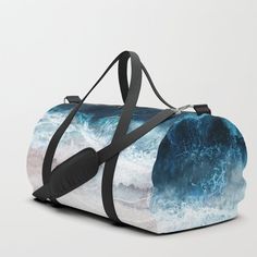 Blue Sea Duffle Bag #Blue #Sea #Bags #travel Sea Bags, Workout Bags