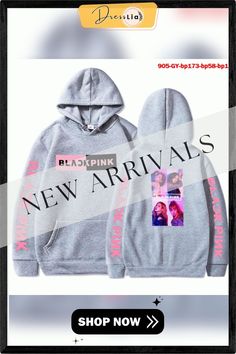 Kpop Blackpink Printed Hoodies Women Casual Personality Hooded Pullover Fashion Outdoor Long Sleeve Sweatshirts Kpop Hooded Sweatshirt For Winter, Kpop Long Sleeve Sweatshirt For Winter, Kpop Hooded Sweatshirt For Fall, Kpop Style Hooded Sweatshirt For Fall, Kpop Cotton Long Sleeve Hoodie, Trendy Pink Hoodie With Adjustable Hood, Kpop Hoodie With Letter Print For Winter, Pink Hooded Hoodie With Graphic Print, Pink Graphic Print Hooded Hoodie