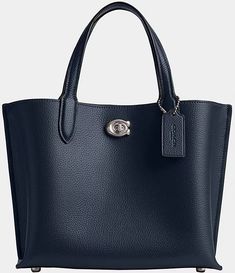 COACH Willow 24 Pebbled Leather Tote Bag | Dillard's Coach Willow, Dillard's, Leather Tote Bag, Pebbled Leather, Leather Tote, Tote Bag, Collage, Handbags, Leather