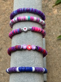 blues, purples, pinks mixed to make a galaxy themed combo. these are $5 apiece Lafayette La, Des Roses, Red Purple, Favorite Jewelry, Pink Purple, Blue And Purple, Beauty Book, Violet, Jewelry Bracelets