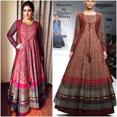 Celeb Fashion | PINKVILLA Celebrity Kurtis Bollywood Fashion, Jhanvi Kapoor Suits, Jhanvi Kapoor In Kurti, Bollywood Kurti Style Celebrity, Kareena Kapoor In Traditional Wear, Raveena Tandon, Sharara Designs, New Saree Designs