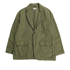 Chore Jacket, Japanese Aesthetic, Blue Flats, Military Inspired, Engineered Garments, Utility Jacket, Shoulder Length, Quality Clothing, Patch Pocket