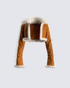 Juliana Tan Faux Shearling Jacket – FINESSE Classy Fashion Chic, White Corset Dress, Jacket Fur, Faux Shearling Jacket, Yellow Mini Dress, Best Friend Outfits, Animal Products, Tan Jacket, Alpha Female