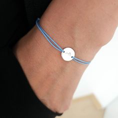 Mountain Sky Blue String Surfer Bracelet For Men Sky Blue Thread Bracelet Kabbalah Bracelet Mountain Lover Hiking Jewelry Red String Bracelet Men Blue Climbing Jewelry - perfect as a gift for a best friend or for that hiker look - adjustable bracelet - 9.5mm 925 sterling silver pendant - waterproof *Primary color for string is sky blue. If you want another color please select from Secondary color. The red string protects us from conscious and unconscious stares. It is recommended to wear on the left wrist, left representing the desire to receive, therefore creating a protective shield that fends off negative energy. Visit our shop here: https://www.etsy.com/your/shops/ParticleJewelry Adjustable Blue Bracelets For Outdoor, Blue Hand-strung Bracelets For Vacation, Adjustable Blue Symbolic Bracelet, Adjustable Hand-strung Blue Friendship Bracelets, Hiking Jewelry, Adjustable Blue Hand-strung Bracelets, Blue Hand-strung Braided Bracelets For Beach, Kabbalah Bracelet, Mountain Lover