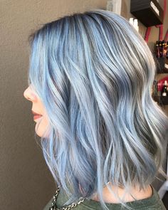 22 Pastel Blue Hair Color Ideas for Every Skin Tone Baby Blue Hair, Hairstyle Accessories, Boys Hairstyles, Mom Hair, Grey Hair Dye, Ice Blonde, Coloured Hair