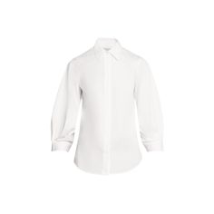 Lafayette 148 New York blouse in cotton with pleated sleeve details Approx. 25"L from shoulders to hem Spread collar; concealed button front 3/4 blouson sleeves Button cuffs Shirttail hem Slim fit Cotton Imported Timeless Blouse With Fold Down Collar For Daywear, Modern Long Sleeve Shirt With Cuffed Sleeves, Modern Blouse With Concealed Placket And Fold Down Collar, Timeless Office Blouse With Placket, Timeless Daywear Blouse With Concealed Placket, Modern Workwear Tops With Concealed Placket, Modern Tops For Workwear With Concealed Placket, Modern Tops With Concealed Placket For Workwear, Timeless Blouse With Fold Down Collar For Work