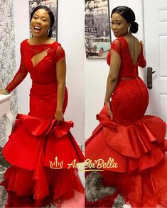 Aso Ebi Lace Styles, African Lace Styles, African Dresses Modern