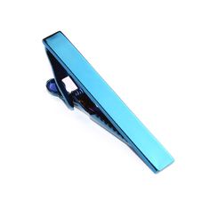 Blue Tie Bar | OTAA Luxury Classic Blue Tie, Mini Studs, Tie Bar, Mens Neck Ties, Blue Tie, Stone Design, Blue Ties, Necktie, Tie Clip