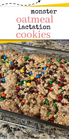 This monster oatmeal lactation cookie recipe is easy to make (one bowl!), delicious, and your whole family will love it. These lactation cookies have three ingredients to boost your milk supply and help you pump more breastmilk. Click to make it or pin for later! Oatmeal Lactation Cookies, Lactation Cookie Recipe, Lactation Cookie, Lactation Cookies Recipe