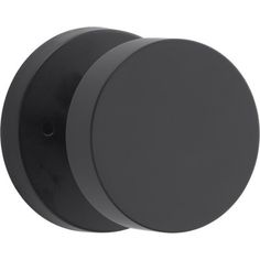 an image of a black knob on a white background