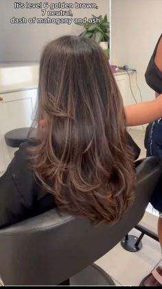 Subtle Highlights In Dark Brown Hair, Brown Soft Highlights, Neutral Hair Highlights, Dark Brunette With Subtle Highlights, Tone On Tone Brunette, Balayage Mocha Brown, Cool Toned Chocolate Brown Hair, Hair Gloss Brunette, Neutral Highlights On Brown Hair