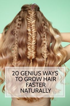 These genius tips to grow hair faster are all healthy, natural and actually work. Hair can take a long time to grow, but there are things that really speed it up. https://athomespaday.com/grow-hair-faster/