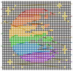 an image of a multicolored background with dots