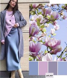 Soft Summer Palette, Soft Summer Colors, Colour Combinations Fashion, Color Combos Outfit, Color Blocking Outfits, Color Combinations For Clothes, Color Trends Fashion, Summer Color Palette, Mode Abaya