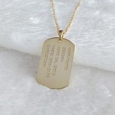 Dog Tag Necklace,Military Dog Tags,Men's Jewelry,Custom Gift for Him,Your Own Personalized Message Dog Tag Necklace,Mens Gift,Dad GiftAll of my products are handmade.Necklace is Engraved - Not Stamped.Please leave the text you would like to be engraved in the -notes to seller- section.*The back of the disc pendant can be engraved as well for an additional $8: https://www.etsy.com/listing/203857565/upgrade-bar-necklace-on-both-sidesWhy buy from us?Quality Product At Affordable Prices1.2mm Super T Gifts For Groom, Wedding Cufflinks Groom, Monogrammed Cufflinks, Initial Cufflinks, Boys Necklace, Military Dog, Dog Tags Military, Engraved Cufflinks, Groom Cufflinks