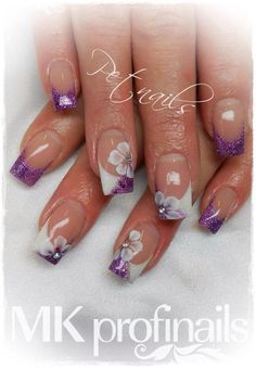 Wedding Nails Purple The Bride, Purple Spring Nails, Sheer Nails, Funky Hair, Red Nail Art, Gel Nail Art Designs, Finger Nail Art, Fancy Nails Designs