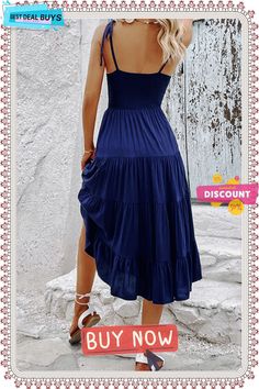 Tie-shoulder Tiered Midi Dress Off-shoulder Summer Dress For Date Night, Summer Off-shoulder Dress For Date Night, Elegant Off Shoulder Midi Dress For Day Out, Elegant Off Shoulder Dress For Summer Beach, Elegant Off Shoulder Beach Dress For Summer, Elegant Off-shoulder Dress For Summer Beach, Elegant Off-shoulder Summer Beach Dress, Summer Off-shoulder Dress, Casual Fitted Sleeveless Off Shoulder Dress