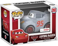 disney pixar lightning mcqueen from cars movie pop vinyl figure with sound and light effects