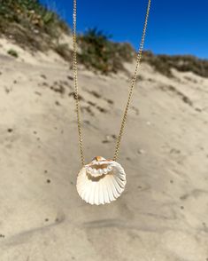 Great summer accessory for ocean lovers! Made of the real shell found on the beaches of Marbella in Spain. Decorated with natural mini pearls. Chain is gold plated 925 silver. Measures 60 cm. Handmade in Spain. Decoupage Shells, Jewelry Real, Real Pearls, Summer Accessories, Artistic Jewelry, Marbella, Pearl Pendant, Silver Chain, Jewelry Necklace Pendant