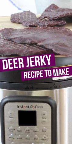 beef jerk recipe to make in the crock pot