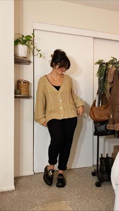 [SponsoredPost] 80 Plus Size Fall Fashion 2023 Recommendations You'll Be Surprised By Straight Away #plussizefallfashion2023 Earthy Work Outfits, Daycare Outfits Teachers, Midsize Work Outfit, Daycare Teacher Outfits, Plus Size Teacher Outfits, Office Outfits Women Plus Size, Midsize Fashion Fall, Midsize Fall Outfits, Grunge Women