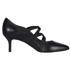 Polish up your look in the pointy toe Amalfi by Rangoni Pelligrino pump.Slip-on leather upper with crisscrossing elastic straps at vamp.Breathable leatherlinings with a cushioned Pillow Feel footbed for all-day support.Sculpted heelwith a buffed outsole and rubber pod at forefoot.Made in Italy.Productmeasurements were taken using size 7, width M (B). Please note thatmeasurements may vary by size.Weight of footwear is based on a single item,not a pair.Measurements: * Heel Height: 2 14 in * Weight Strappy Pumps, Casual Shoes Women, Amalfi, Women's Pumps, Clothing And Shoes, Casual Shoes, Heel Height, Leather Upper, Slip On