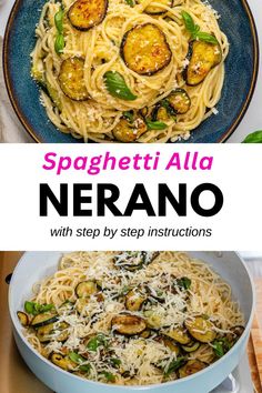 spaghetti alla with step by step instructions