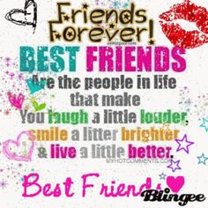 friends are the best friends in life