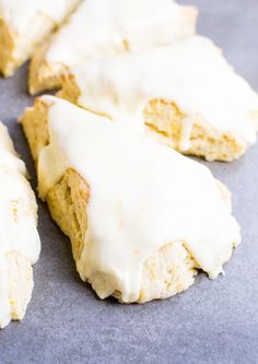 Orange Scones - Stuck On Sweet Orange Scones Recipe, Best Trader Joes Products, Cream Eggs, Trader Joe's Products, Vanilla Glaze, Almond Extract, Scone Recipe, Whipping Cream