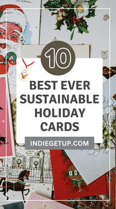 sustainable holiday cards Types Of Plastics