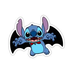 an image of stitchy the bat sticker