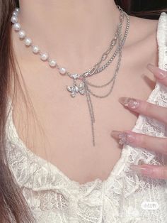 Cosplay Aesthetic, Pretty Jewelry Necklaces, Chain Collar, Gothic Metal, Handmade Jewelry Tutorials, Funky Jewelry