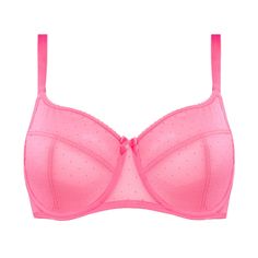 Full-cup bra MARLIES DEKKERS Peekaboo Pink Full Cup Bra With Padded Cups, Pink Full Cup Partially Lined Bra, Pink Push-up Bra With Built-in Support, Push-up Lace Bra With Removable Cups, Pink Push-up Bra With Lace Closure, Full Cup Bra, Cup Bra, Dita Von Teese, Pink Lemonade