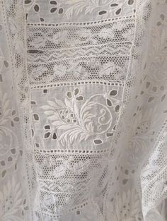 Edwardian White Lawn Summer Dress Lace Swiss Eyelet Accents 1900's Graduation Wedding Dress - Etsy Vintage Home Decor Antiques, Vintage Table Linens, Vintage Childrens Clothing, Gloves Vintage, Lace Summer Dresses, Vintage Throw Pillows, Eyelet Embroidery, Etsy Wedding Dress, Dress Pretty