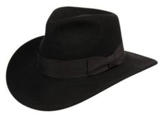 This 100% Australian Wool Felt Indy Fedora is one of our most popular and well-loved hats we carry. A real crowd pleaser fashioned after the Indiana Jones Fedora and now in neutral colors: Black, Brown, Olive, Khaki, DK Grey, Lt Grey. Available Sizes: Small/Medium, Large/XL Classic Felt Cap Hat For Country Events, Indiana Jones Fedora, Georgia Hat, Real Crown, Helmet Hat, Fedora Hats, Felt Fedora, Crowd Pleaser, Indiana Jones