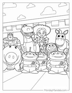 34 Toy Story Coloring Pages (Free PDF Printables) Toy Story Colouring, Cartoon To Color, Disney Free Printable Coloring Pages, Disney Colouring In Pages, Disney Colouring, Toy Story Worksheets, Toy Story Activities For Kids, Toy Story Coloring Pages Free Printable, Pixar Coloring Pages