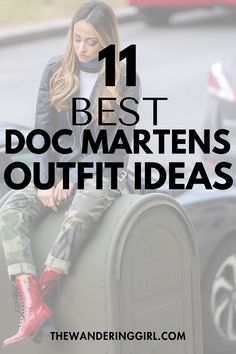 Wondering what to wear with doc martens? This post shows you 11+ amazing doc martens outfit ideas you'll love. Whether you want to wear flare jeans doc martens outfit, outfit idea with doc martens, and cute doc martens outfits, doc martens outfit ideas with denim, doc martens outfit ideas with dresses, doc martens outfits for work, and more!