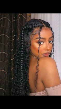 Κούρεμα Bob, Mixed Curly Hair, Cute Curly Hairstyles, Fishtail Braid, Curly Hair Styles Easy, Hairdos For Curly Hair, Natural Curls Hairstyles, Curly Hair Inspiration, Curly Girl Hairstyles