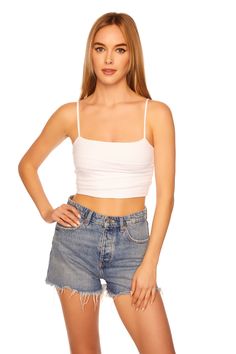 90% nylon 10% spandex machine washable Trendy Tops With Built-in Bra And Spaghetti Straps, Basic Fitted Tops With Built-in Bra, Fitted Cami Top With Built-in Bra, Casual Tops With Built-in Bra And Spaghetti Straps, Trendy Stretch Top With Built-in Bra, Trendy Cotton Tops With Built-in Bra, Trendy Tops With Built-in Bra And Tank Straps, Trendy Tops With Built-in Bra, Casual Seamless Tops For Night Out