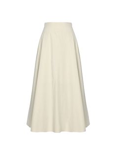 Editor's NotesADAUL's basic flare long skirt with a soft texture and unique mood of ADAUL. The skirt is comfortable and perfect for classic outfits.- Basic flare long skirt - Long skirt with a flared shape- Half banding on the waist- Minimal and basic design- Creates a chic moodMeasurements (inch)- Waist: 13 inch- Hips: 20.5 inch- Hem: 25.2 inch- Length: 34.4 inch*Model info: height 66.14 / chest 30.7 / waist 22.8 / hips 34.6 inchComposition & Care- 65% Rayon, 35% Cotton- Flare Long Skirt, Basic Design, Classic Outfits, Soft Texture, Long Skirt, 4 Inch, Design