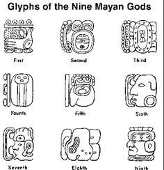 the nine symbols of the nine main gods