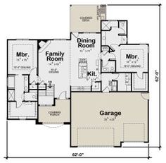 this is the floor plan for these house plans