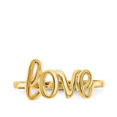 Love Ring, Yellow Gold, Ring, Yellow, Gold