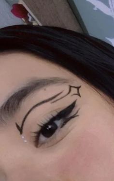 Eyeliner Ideas, Makeup Face Charts, Graphic Eyeliner, Eyeliner Styles, Face Chart, Make Up Inspo, Halloween Looks, Makeup Eyeliner, Makeup Art